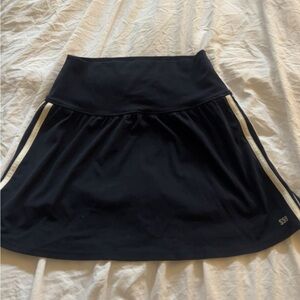 Splits59 navy and white striped skirt